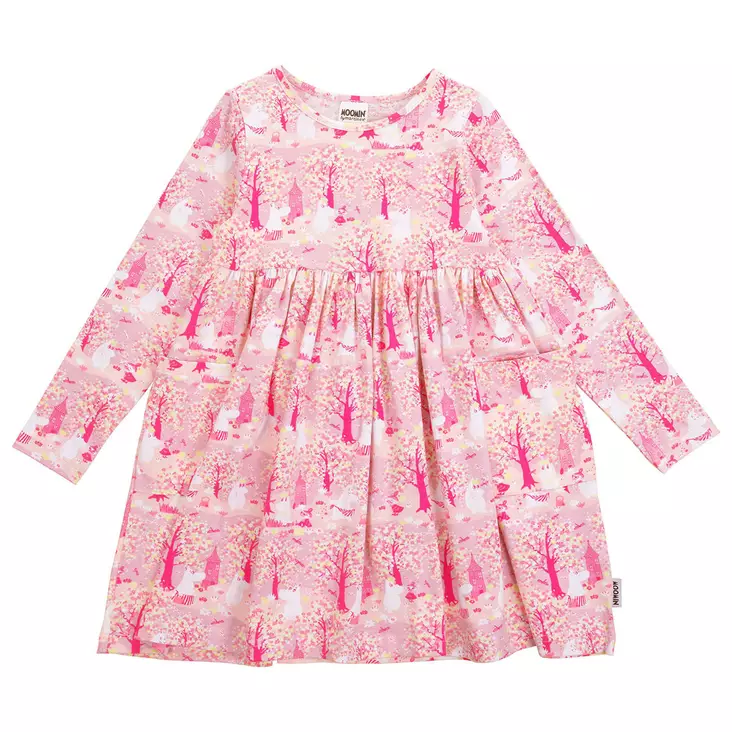 Muumi Kirsikankukka Mekko liila. - Hameet ja mekot - 72587022 - 1
