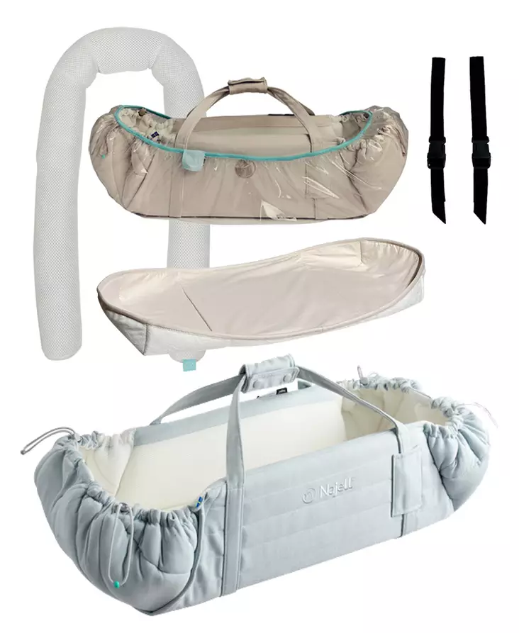 Najell SleepCarrier X starttipaketti Sky Blue. - Vaunukopat ja kantokassit - N20115901STA2 - 1