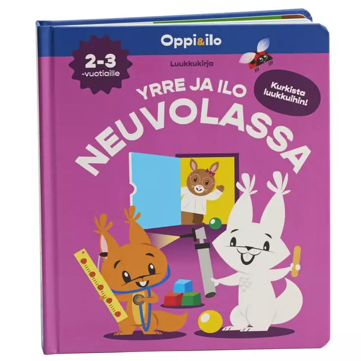 Oppi & Ilo Luukkukirja Yrre ja Ilo neuvolassa. - Puuhakirjat - WS6370552 - 1