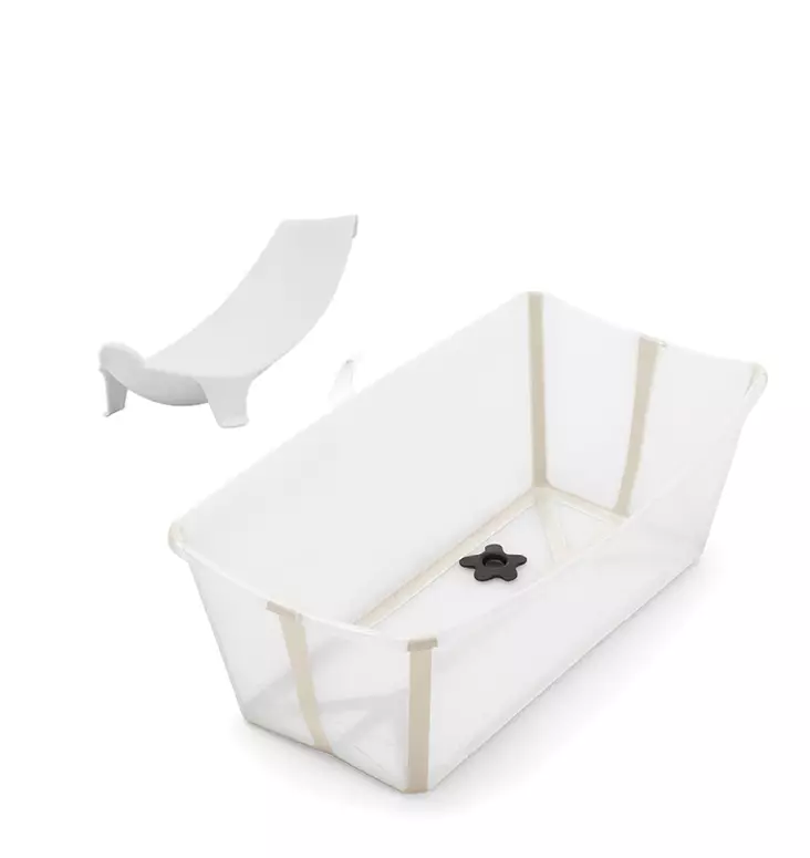 Stokke Flexi Bath X-large starttipaketti Sandy Beige. - Kylpyammeet ja kylpytuet - 535912STA2 - 1