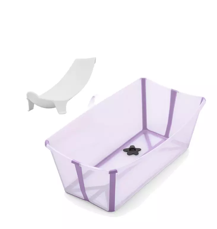 Stokke Flexi Bath X-large starttipaketti Lavender. - Kylpyammeet ja kylpytuet - 535914STA2 - 1