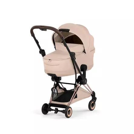 Cybex Coya/Mios Style vaunukoppa Cozy Beige rattaiden rungossa. - Vaunukopat ja kantokassit - 526000463 - 2