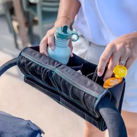 Ezimoov 2-in1 säilytyslokero Ezi Snack toimii organizerina. - Turvakaaret ja mukitelineet - EZ1703 - 2