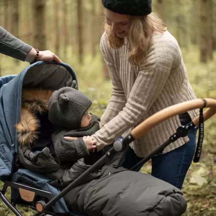 Easygrow Nature lämpöpussi Green Forest sopii syksystä kevääseen. - Lämpöpussit rattaisiin - Natu6383 - 2