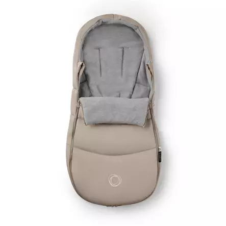Bugaboo Footmuff lämpöpussi Desert Taupe, fleece-vuorella. - Lämpöpussit rattaisiin - S003114033 - 2