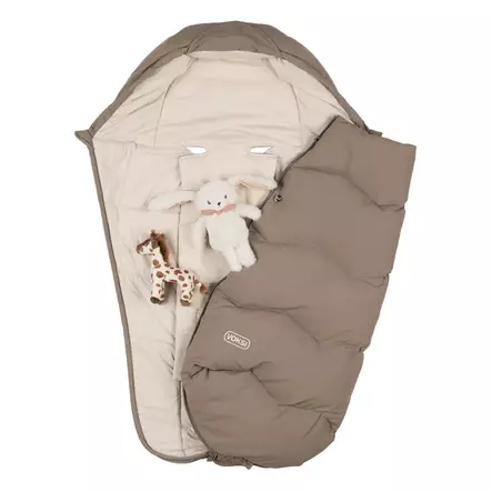 Voksi Explorer New untuvalämpöpussi Walnut sopii lähes kaikkiin rattaisiin. - Lämpöpussit rattaisiin - 01813165-2403 - 2
