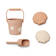 Liewood Kit Mini hiekkalelusetti shell/pale tuscany 4-osaa. - Muovailuvahat ja hiekkalelut - 18859-1503 - 2