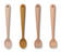 Liewood Shea aterinsetti v=C3=A4riss=C3=A4 Rose multi mix. - Ensilusikat ja lasten aterimet - 17074-1073 - 1