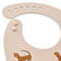Liewood Tilda ruokalaput v=C3=A4riss=C3=A4 Leopard Sandy l=C3=A4helt=C3=
=A4 kiinnitys. - Ruokalaput - 15128-1493 - 2