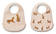 Liewood Tilda ruokalaput v=C3=A4riss=C3=A4 Leopard Sandy. - Ruokalaput - 15128-1493 - 1