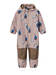 Name It softshell haalari Weathered teak. - Lasten välikausihaalarit - 13214673 - 1