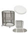 Stokke Sleepi Mini starttipaketti 3 in 1 Hazy Grey V3. - Pinnasängyt ja lastensängyt - 221607STA3V3 - 1