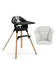 Sy=C3=B6tt=C3=B6tuoli Stokke Clikk & pehmuste Black Natural. - Syöttötuolit - 552007KAMP3 - 1