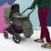 Bugaboo Changing backpack hoitoreppu Forest Green vaunuissa kiinni. - Hoitolaukut ja organizerit - 100089003 - 5