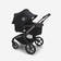 Bugaboo Fox 5 Breezy sun canopy Midnight Black jatkettava kuomu. - Lastenvaunut ja yhdistelmävaunut - 100221003 - 3