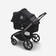 Bugaboo Fox 5 Breezy sun canopy Midnight Black hyttysverkolla. - Lastenvaunut ja yhdistelmävaunut - 100221003 - 4