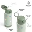 Termospullo pillillä Done By Deer Playground Green 340ml ominaisuudet - Juomapullot ja pillipullot - 1061133 - 4