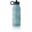 Liewood juomapullo Falk 350 ml Race cars/Beach blue. - Juomapullot ja pillipullot - 19617-2783 - 1