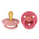 Bibs luonnonkumitutti Dusty Pink/Coral, symmetrinen. - Tutit ja tuttinauhat - 2121433 - 1