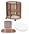 Stokke Sleepi Mini starttipaketti 3 in 1 Warm Brown V3. - Pinnasängyt ja lastensängyt - 221608STA3V3 - 1