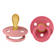 Bibs luonnonkumitutti Dusty Pink/Coral, symmetrinen. - Tutit ja tuttinauhat - 2221433 - 1