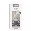 Bibs Supreme silikonitutti 2 kpl 6-18kk, Sand/Iron pakkaus. - Tutit ja tuttinauhat - 260423 - 2