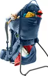 Deuter Kid Comfort kantorinkka Midnight useilla eri taskuilla. - Kantorinkat - 36202213003 - 2
