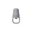 Bibs Maistelututti Silicone Fossil Grey, korkilla. - Tutit ja tuttinauhat - 4350303 - 2