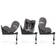Cybex Sirona T i-Size Plus turvaistuin v=C3=A4riss=C3=A4 Mirage Grey k=
=C3=A4=C3=A4ntyy jalustassaan ymp=C3=A4ri. - Turvaistuimet 9-36kg - 523000393 - 9