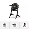 Cybex Lemo Platinum Chair3in1 Black Wood - Syöttötuolit - 5240001533 - 1