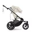 Cybex AVI SPIN juoksurattaat Seashell Beige jatkettava kuomu. - Matkarattaat ja lastenrattaat - 524000743 - 4