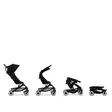 Cybex Agis matkarattaat Magic Black, nopea ja kompakti kasaus. - Matkarattaat ja lastenrattaat - 525000763 - 6