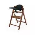 Cybex CLICK & FOLD syöttötuoli All Natural Dark Baby Setilla ja tarjottimella. - Syöttötuolit - 525000963 - 3