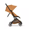 Matkarattaat CYBEX Orfeo Cinnamon Yellow, selkänoja pytyssä. - Matkarattaat ja lastenrattaat - 526001103 - 2