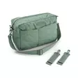 Done by Deer Quilted Stroller bag laukku Green, mukana laukkukiinnikkeet. - Hoitolaukut ja organizerit - 7053253 - 4