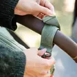 Done by Deer Quilted Stroller bag laukku Green, tarrakiinnitys. - Hoitolaukut ja organizerit - 7053253 - 8