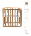 Stokke Nighti Mini bundle Natural Pinnasänky ja lisävarusteet. - Pinnasängyt ja lastensängyt - 705401bund3 - 1