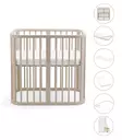 Stokke Nighti Mini bundle Vanilla White Pinnasänky ja lisävarusteet. - Pinnasängyt ja lastensängyt - 705402bund3 - 1