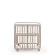 Stokke Nighti Mini Vanilla White reunapehmusteella. - Pinnasängyt ja lastensängyt - 705402bund3 - 5
