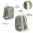 Lasten reppu Done by Deer Kids backpack, Tiny trails Green, heijastavat hihnat. - Kerhoreput - 7063013 - 5