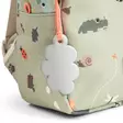 Lasten reppu Done by Deer Tiny backpack, Tiny trails Green, heijastava pilvi. - Kerhoreput - 7063913 - 3