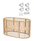 Stokke Sleepi 2026 starttipaketti 2in1 Natural. - Stokke Sleepi tuotteet - 711501STA3 - 1