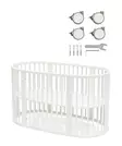 Stokke Sleepi 2026 starttipaketti 2in1 White. - Stokke Sleepi tuotteet - 711502STA3 - 1