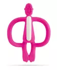 Matchstick Monkey Teething purulelu Pink, takana nystyrät kutiseville ikenille. - Purulelut - 910-003 - 2