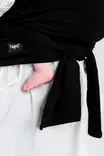 Najell Wrap kantoliina Charcoal Black on helppo sitoa. - Kantoreput - N011013 - 6