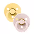 Bibs luonnonkumitutti 2 kpl Pale butter/Petal 6-18 kk. - Tutit ja tuttinauhat - 120463 - 2