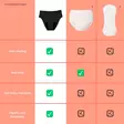 Doomoo Flowly recovery panty Alushousut, musta. - Raskauden jälkeen - FL0123 - 6