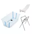Stokke Flexi Bath starttipaketti 3 in 1 Glacier Blue. - Kylpyammeet ja kylpytuet - 531913STA3 - 1