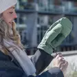 Stroller Mittens Done By Deer Green, kiritysnyörit ranteessa. - Lämpöpussit rattaisiin - 7163023 - 3