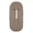 Voksi Explorer New untuvalämpöpussi Walnut, takana säädettävät aukot valjaille. - Lämpöpussit rattaisiin - 01813165-2403 - 3
